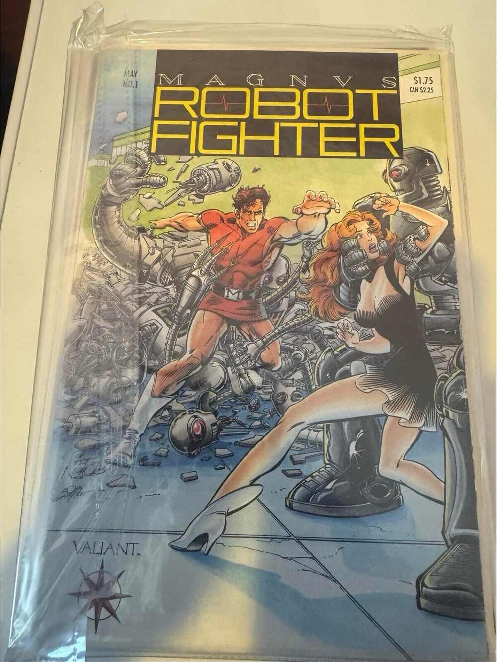 Magnus Robot Fighter #1 Valiant Comics May 1991 First Issue Vintage Comic